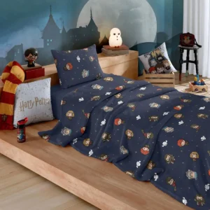 COBERTOR PLUSH SOLTEIRO HARRY POTTER HEDRONS
